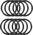 Nitrile Rubber O-Rings, 46mm OD 38mm ID 4mm Width, Metric Sealing Gasket, Pack of 10