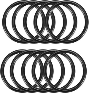 Nitrile Rubber O-Rings, 46mm OD 38mm ID 4mm Width, Metric Sealing Gasket, Pack of 10