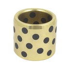 Oilless Graphite Lubricating Brass Bearing Bushing Sleeve 25mmx33x30mm
