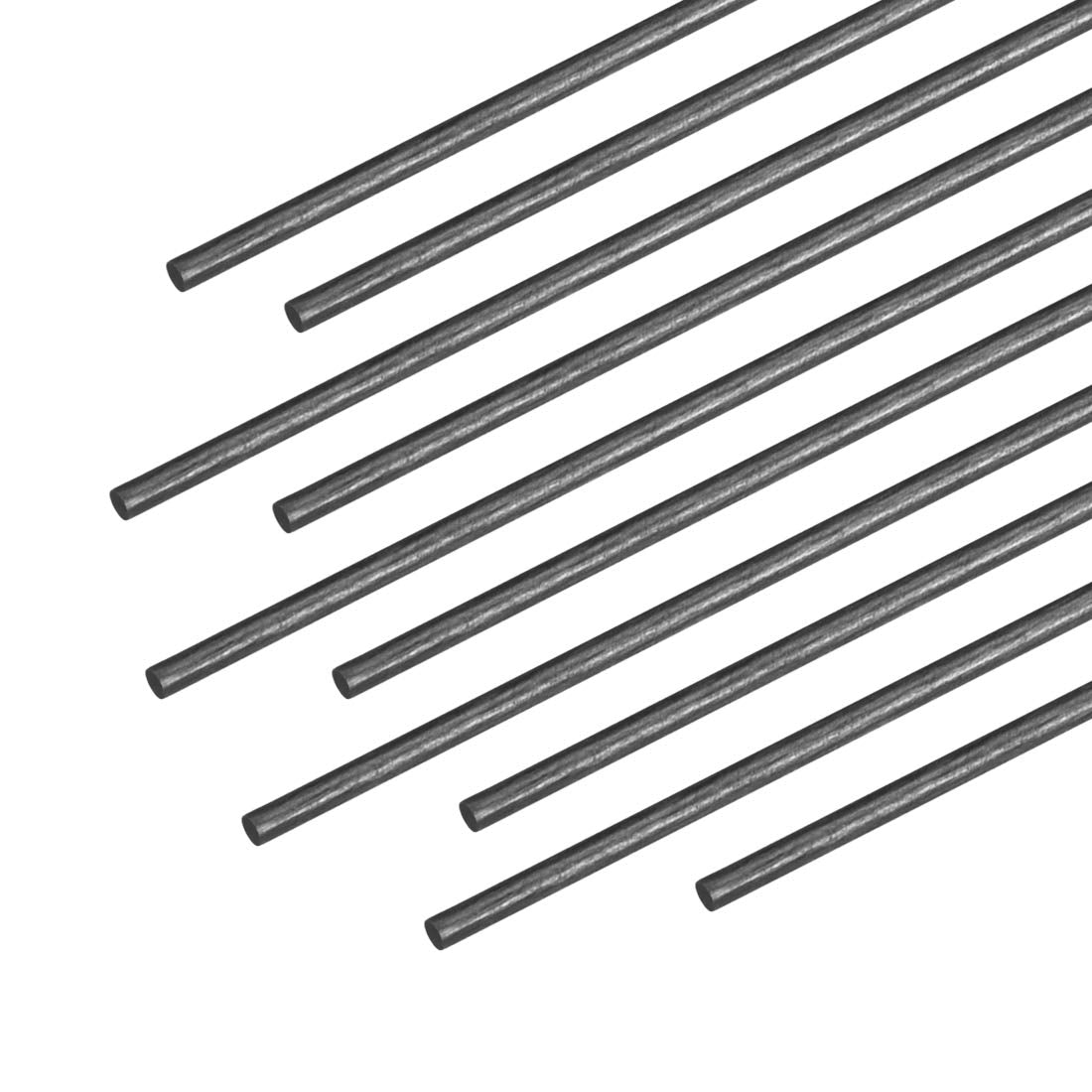 1mm Carbon Fiber Rod for RC Airplane Matte Pole US, 200mm 7.8 Inch, 10pcs