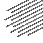 1mm Carbon Fiber Rod for RC Airplane Matte Pole US, 200mm 7.8 Inch, 10pcs