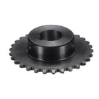 #35 Chain Roller Sprocket B Type, 1" Bore 30 Tooth Single Strand Chain Sprocket, Carbon Steel, Keyway with Set Screws