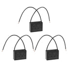 Ceiling Fan Capacitor CBB61 10uF 250V AC 2 Wires Metallized Polypropylene Film Capacitor 47x34x18mm for Electric Fan Pump Motor Generator 3Pcs