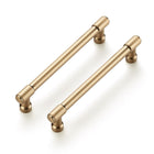 LinkMejor Champagne Bronze Kitchen Pulls Cabinet Handles 5 Inch 10 Pack