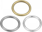 O Ring Buckle, 20mm ID Zinc Alloy Silver Tone, Black, Bronze Tone Fasteners for Bag DIY 30 Pcs