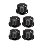 5Pcs Speaker Control Knob Power Amplifier Knob 27mm Dia. Rotary Knobs for 6mm Dia. Shaft Potentiometer