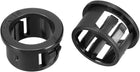 10pcs 16mm Mounted Dia Cable Hose Snap Bushing Grommet Protector Black
