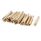 20pcs Brass Hex Standoff Spacer Screw Female to Male 40mm+6mm M4 4mm