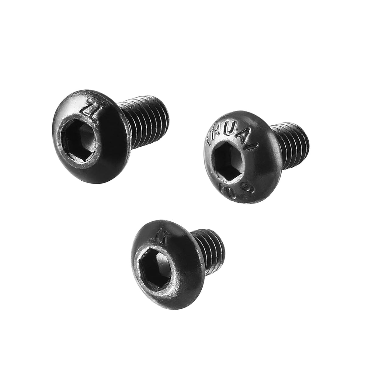 Button Head Hex Socket Cap Screws Bolts, M3x4mm, M3x5mm and M3x6mm10.9 Alloy Steel Screws 300pcs