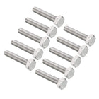 M8x45mm Hex Bolts 304 Stainless Steel Hexagon Screw Bolt 10pcs