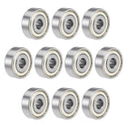 638ZZ Deep Groove Ball Bearings 8mm x 28mm x 9mm Double Shielded Chrome Steel P6(ABEC3) 10pcs