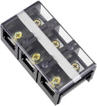 Dual Rows 3 Positions 600V 100A Wire Barrier Block Terminal Strip