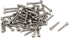 M1.4x10mm 0.3mm Pitch 304 Stainless Steel Hex Socket Head Cap Screw DIN912 60pcs