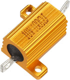 Aluminum Case Resistor 10W 100 Ohm Wirewound for LED Converter with Rod Post 10W100RJ