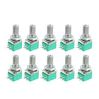 RK097G 50K Ohm Variable Resistors Dual Turn Rotary Carbon Film Taper Potentiometer 10pcs