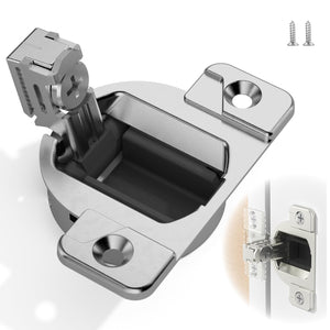 10-Pack Blum 110° Charnières de Meuble de Remplacement pour Hinge Compact 33 Visser - Hinges en Nickel Étanche, Meubles de Cadre de Face (Pas de Plateau de Montage, avec Vis)