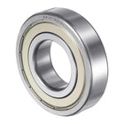 6312-ZZ Deep Groove Ball Bearing 60x130x31mm C1 Clearance Radial Bearing, Double Shield ABEC1 Chrome Steel Bearings, Single Row