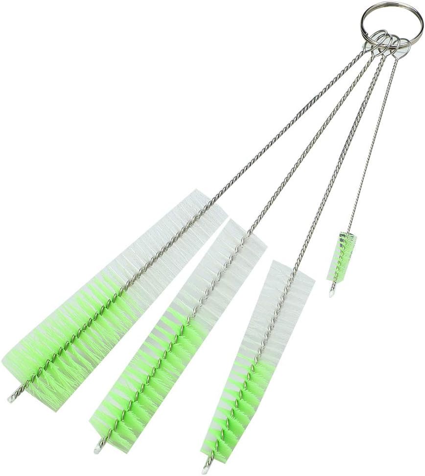 Kitchen Cleaner Tube Pipe Hose Drain Pot Bottle Cleaning Brush 4 in 1