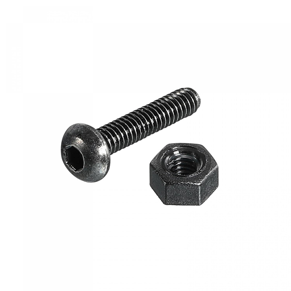 M3x12mm Hex Socket Button Head Screw Bolts Nut Set Fastener, Total 200pcs
