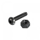 M3x12mm Hex Socket Button Head Screw Bolts Nut Set Fastener, Total 200pcs