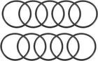 Nitrile Rubber O-Rings, 53mm OD 47mm ID 3mm Width, Metric Sealing Gasket, Pack of 10