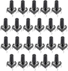 6x6x12mm Panel Mini/Micro/Small PCB Momentary Tactile Tact Push Button Switch DIP 26PCS