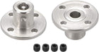 5mm Inner Dia H12*D10 Rigid Flange Coupling Motor Guide Shaft Coupler Motor Connector 2 PCS for DIY Parts
