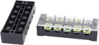 2 Pcs 600V 45A Double Row 5 Position Screw Terminal Blocks TB4505