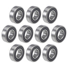 99502H-2RS Deep Groove Ball Bearings 5/8-inch Inner Dia 1-3/8-inch OD 11mm Bore Double Sealed Chrome Steel Z2 10pcs