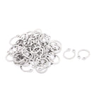 12mm External Internal Circlips C-Clip Retaining Snap Rings 50pcs