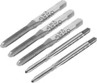 M2.5 x 0.45mm & M3 x 0.5mm Metric Tap Set Straight 3 Straight Flutes Thread Tapping for Clocks and Watches DIY,5 Pcs