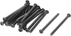 M3 x 45Mm Alloy steel Hex Socket Button Head Screws Black 20 Pcs