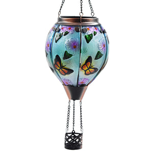 ลำไฟแสงดวงอาทิตย์ลมไฟลันเทน LinkMejor รุ่น Hot Air Balloon ด้วยหน้าจอแบบเหล่านักบิน-A