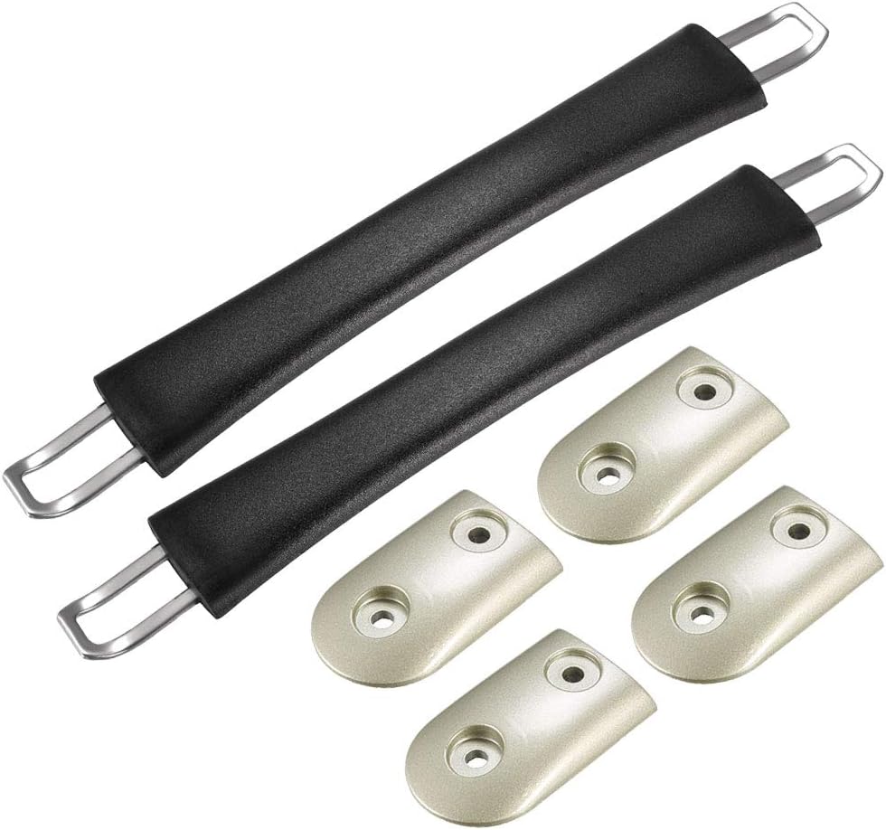 Luggage Handle, 213mm Length Strap Grip Replacement for Suitcase Case Black 2Pcs