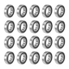 6901-2RS Deep Groove Ball Bearings Z2 12x24x6mm Double Sealed Carbon Steel 20pcs