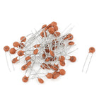 a14111100ux0175 50 Piece 560 PF 50V 10% TOL Electronic Components Ceramic Disc Capacitors, 0.14" Width, 0.73" Length