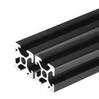 2 Pcs t Slot 2020 Aluminum Extrusion Profile 100mm 4 inch, European Standard Anodized Black Linear Rail Extrusion Frame for 3D Printer, CNC Machine