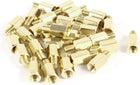 30 Pcs PC PCB Motherboard Brass Standoff Hexagonal Spacer M3 7+4mm