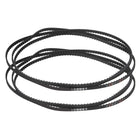2pcs 720XL 025 Timing Belt 360 Teeth Rubber Geared Cogged Belt, 0.25" Width, 0.20" Pitch Mechanical Replacement Belts