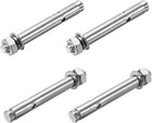 M10x100mm 304 Stainless Steel External Hex Expansion Bolt 4Pcs