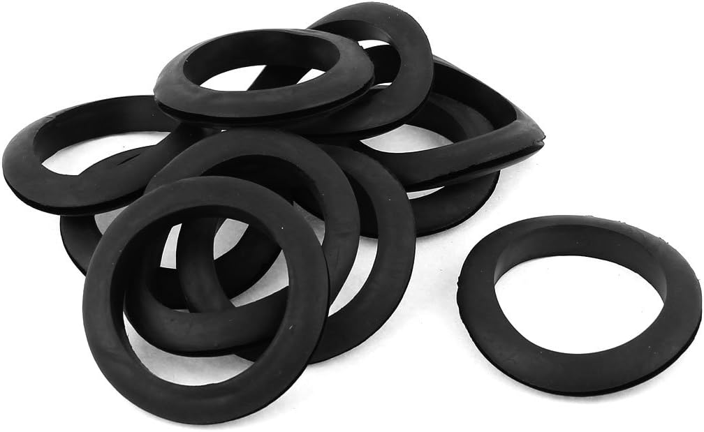 50mm Inner Dia Rubber Armature Bar Wire Grommets Gasket 10 Pcs
