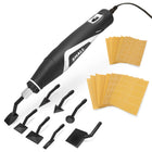 LinkMejor Mini Penna Sander, Smerigliatrice a Vibrazione Elettrica con 4 Velocità Regolabili