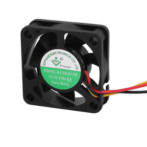 DC 12V 0.08A 3P 7 Flabellum's Sleeve Bearing CPU Cooler Cooling Fan, 30 mm x 10 mm