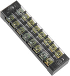 Dual Rows 8 Positions 600V 25A Wire Barrier Block Terminal Strip TB-2508L