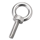 Lifting Eye Bolt M10 x 40mm Male Thread 304 Stainless Steel for Hanging, Pack of 2