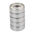 Steel Non-Noise Low Speeding Deep Groove Bearing Ball 10 x 35 x 11mm 5pcs