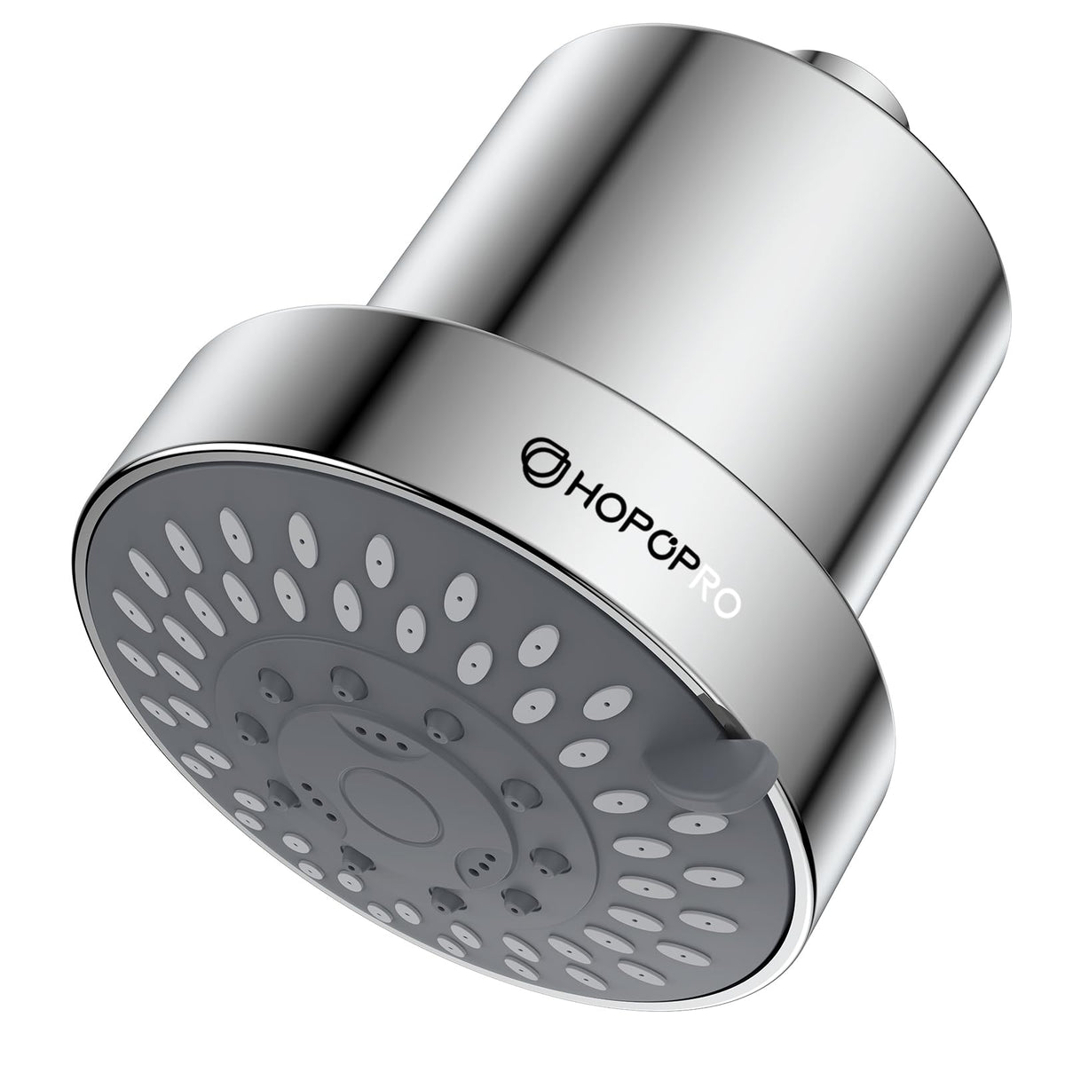 Capo doccia da 4 pollici con filtro e 5 impostazioni, LinkMejor Showerhead with Filter