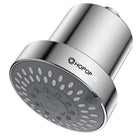 Capo doccia da 4 pollici con filtro e 5 impostazioni, LinkMejor Showerhead with Filter
