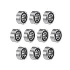 686-2RS Deep Groove Ball Bearings 6mm x 13mm x 5mm Double Sealed Chrome Steel P6(ABEC3) 10pcs