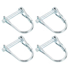 10Pcs 3/16" Dia Trailer Coupler Pin, 1-1/4" Long Coupler Pin Shaft Locking Pin, Round Pto Pin for Farm Trailers and Garden